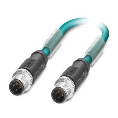 Phoenix Contact - Konfektioniertes Sensor-Aktor-Kabel Netzwerkkabel NBC-M12MSD/0#1341976 − 100 Stück