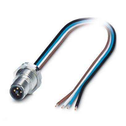 Phoenix Contact - Patchkabel Kupfer Gerätesteckverbinder SACC-DSI-M12#1239316 Hinterwand − 50 Stück