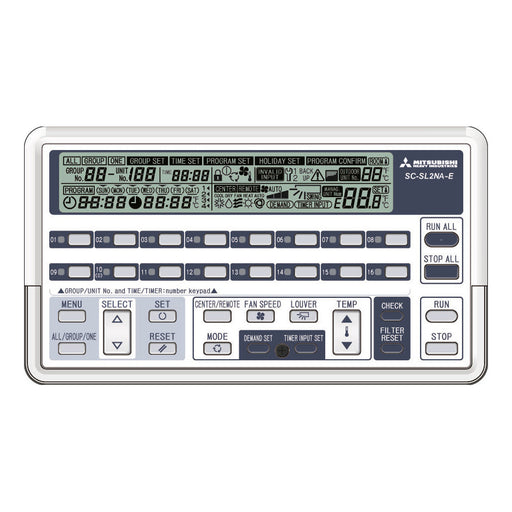 Mitsubishi Heavy - Zentralfernbedienung SC-SL2NA-E
