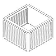 S-Klima - Ausblassockel EAS2D