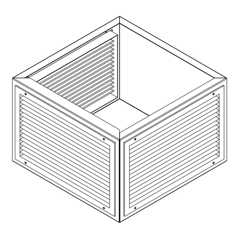 S-Klima - Ausblassockel EAS2D