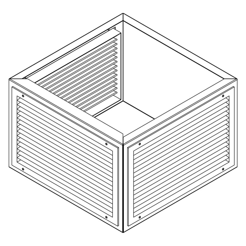 S-Klima - Ausblassockel EAS3D