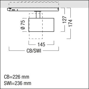 Zumtobel Group - Downlight/Strahler/Flutlicht LED - Strahler V2 S 1800 - #62923837 930
