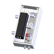 S-Klima - Elektroheizung 9 kW möglich. Zur Wandinstallation im Innenbereich vorgesehen. STS-EH-90-3