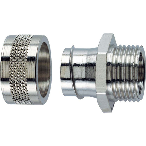 Lapp Zubehör - Metall-Schutzschlauch-Verschraubung SILVYN-LGF-2-M-50X1,5 LGF-2-M 50x1,5 − 4 Stück
