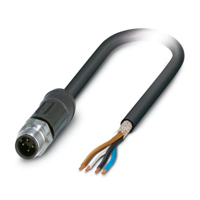 Phoenix Contact - Konfektioniertes Sensor-Aktor-Kabel Sensor-/Aktor-Kabel SAC-4P-M12MS#1553587 − 25 Stück