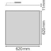 Ledvance - Decken-/Wandleuchte LED-Panel M625 BIO.HCLPL625S40WTWD. HCL, TW, DALI