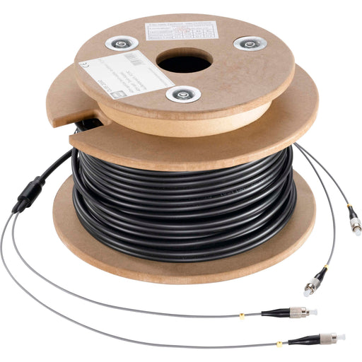 Wisi - Patchkabel LWL Opt. Quad-Außenkabel 300m OL 95 4300 2 Fasern FC/PC konf