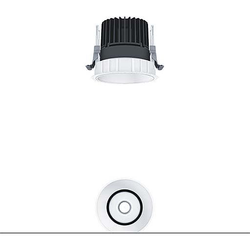 Zumtobel Group - Downlight/Strahler/Flutlicht LED-Downlight PANOS INF #60816797 4000K