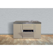 Stengel - Mini-Küche Miniküche Premiumline MPGSSA150GSBre Sand