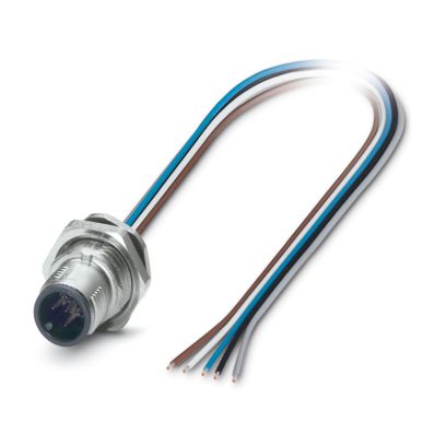 Phoenix Contact - Patchkabel Kupfer Gerätesteckverbinder SACC-DSI-M12#1239276 Hinterwand