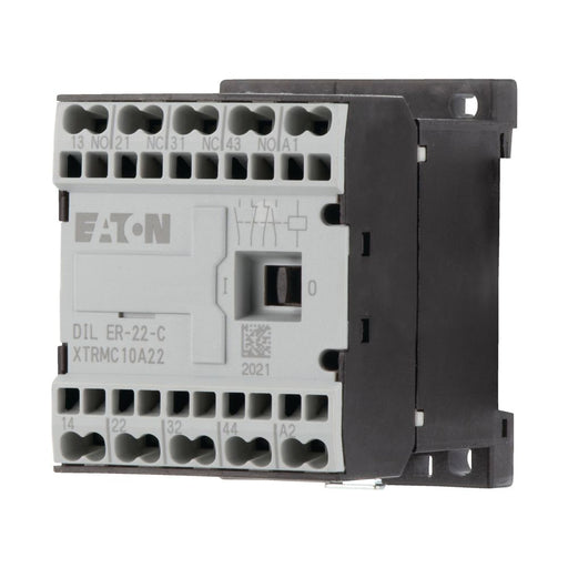 Eaton - Hilfsschütz, Relais Hilfsschütz 24V 50/60Hz DILER-22-C#231799 Federzugklemmen