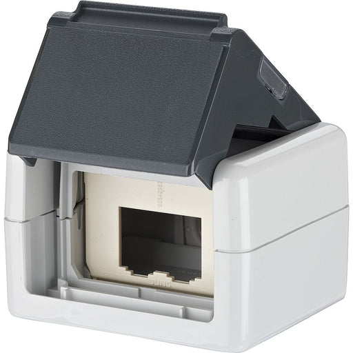 Metz Connect - Kommunikationsanschlussdose Kupfer Anschlußdose 1309430003-E E-DAT modul IP44