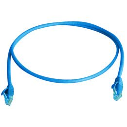 Telegärtner - Patchkabel Kupfer Patchkabel Cat5e 10,0m bl 100009090 U/UTP,PVC