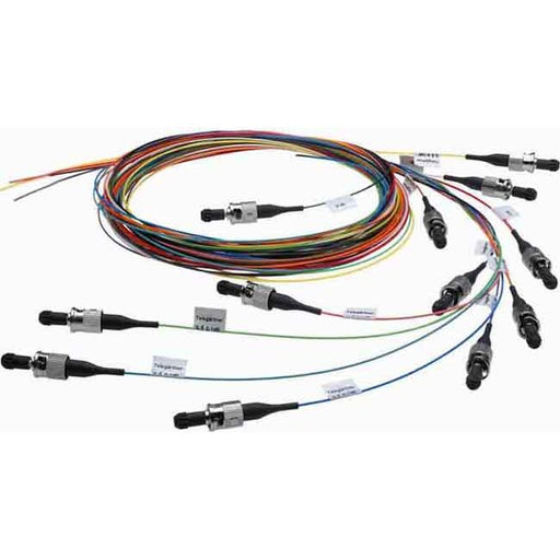 Telegärtner - LWL-Pigtail LWL Pigtail-Set TN-PS-12LC-E9-OS2 12xLC blau E9 OS2 − 1 Stück