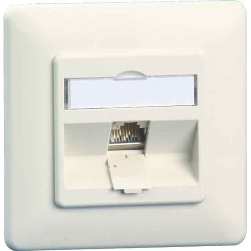 Metz Connect - Kommunikationsanschlussdose Kupfer Anschlussdose C6Amodul UP TN C6Amod-1UP-180rw 1Port 180 UP,rws − 1 Stück