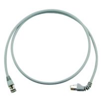 Telegärtner - Patchkabel Kupfer Patchkabel S/FTP 6A 100008041 gr 1,0m 1x270Grd − 1 Stück