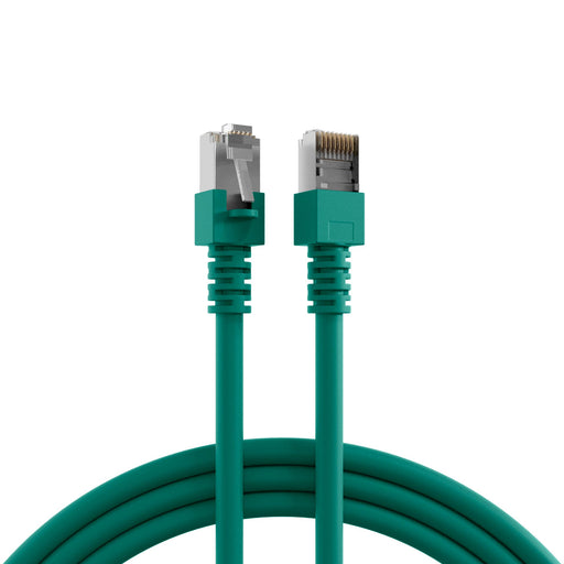 EFB-Elektronik - Patchkabel Kupfer Patchkabel Cat.5e EC5000 10m gn SF/UTP 2xRJ45 mit SF/UTP