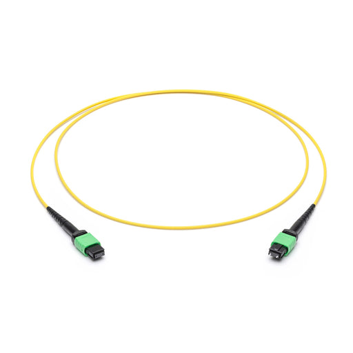 Corning - Patchkabel LWL LWL-Patchkab. 12F MPO APC JZDZE12GEZ-NB008M BU/ST OS2 8m gelb