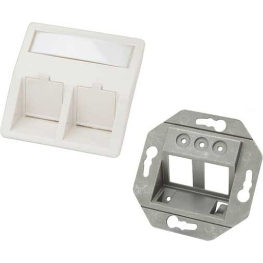 Excel Networking - Mechanisches Zubehör/Ersatzteile für Leuchten Keystone-Dose leer rws 100-283 2- Port, 50x50mm