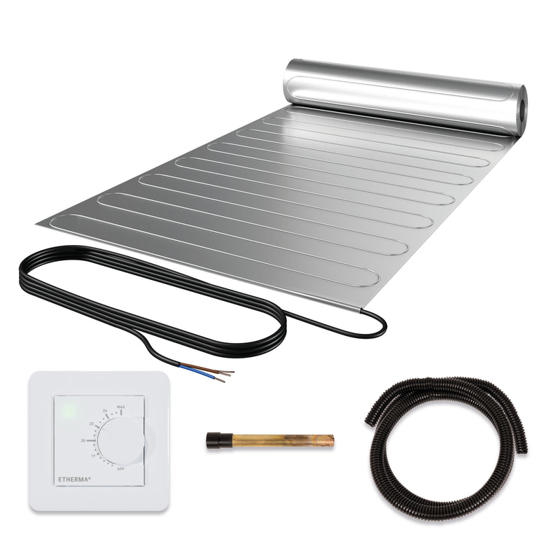 Etherma - Elektrische Flächenheizung Laminotherm-Set SETeFLOORLMBASIC800 BASIC, 4qm, 480W