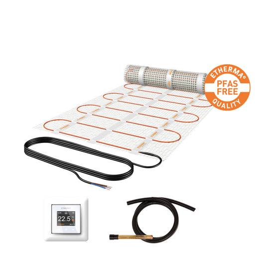 Etherma - Elektrische Flächenheizung Netzheizmattenset SETeFLOORPROP1502200 11.0qm, 1650W, 230V