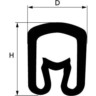 Lapp Zubehör - Kennzeichnungsmaterial Markierhülse-PA-3/B 61820420 − 20 Stück