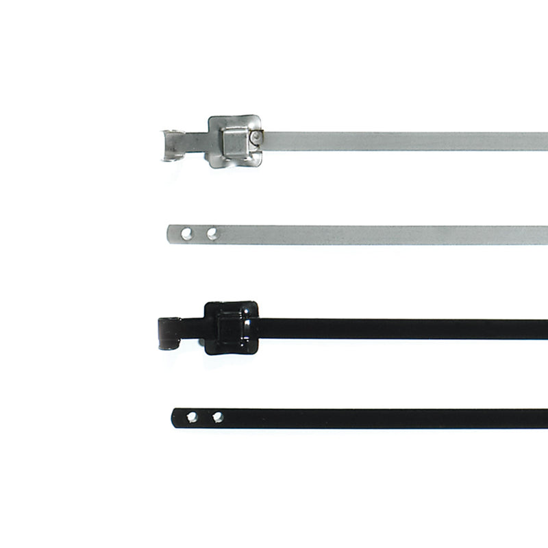 HellermannTyton - Kabelbinder Edelstahlkabelbinder lösb. 111-95120(100) 330x10 mm − 100 Stück