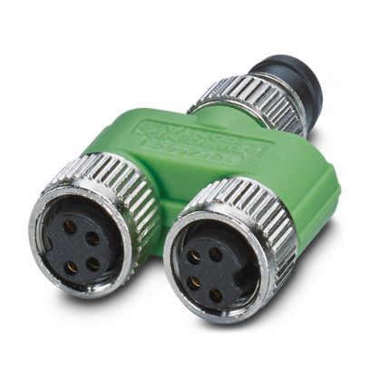 Phoenix Contact - Sensor-Aktor-Adapter Y-Verteiler SAC-4P-M 8Y/#1279341 − 100 Stück