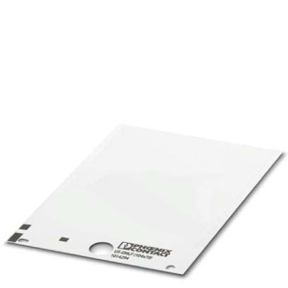 Phoenix Contact - Kennzeichnungsmaterial Kunststoffschild US-EMLF (104X140) YE gelb, 104x140mm − 10 Stück