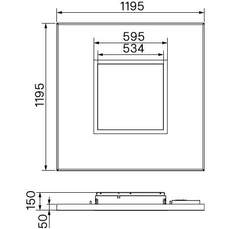Philips Lighting - Decken-/Wandleuchte LED-Leuchte Nature Connect LP911P #10357300 2700-6500K, weiß