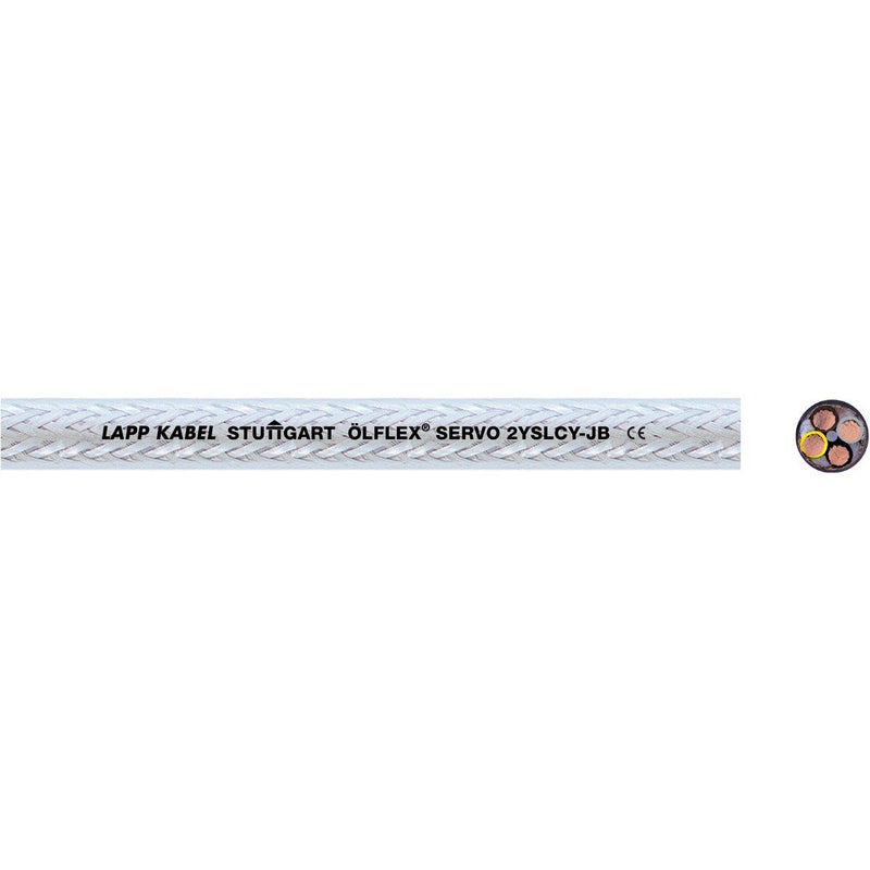 Lapp Kabel&Leitung - Energiekabel >= 1 kV, für ortsveränderlichen Einsatz ÖLFLEX SERVO 2YSLCY-JB 0036426 4G2,5