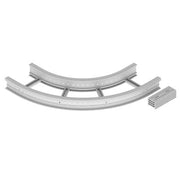 Unex - Bogen für Kabelleiter Flachbogen 45 Grad 67427-44 135x400 R600