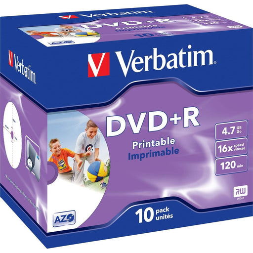 Verbatim - Speichermedium digital DVD+R 43508 (VE10) Jewelcase 10 Discs