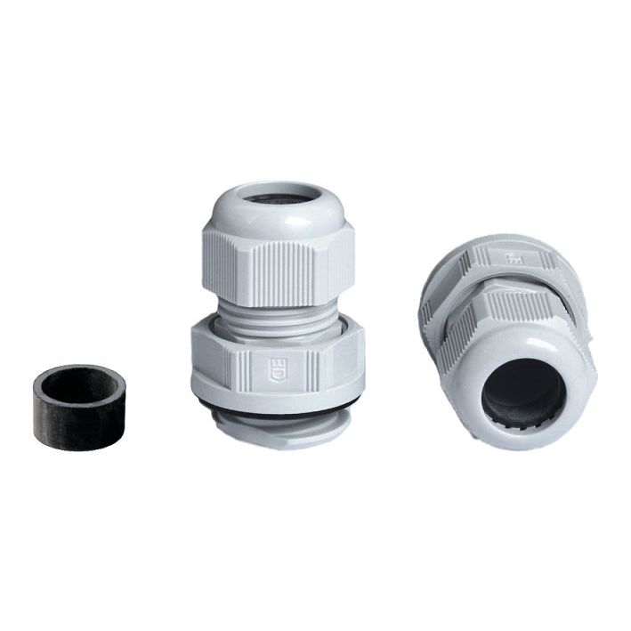 Jacob - Kabelverschraubung K341-1025-01 M25x1,5, RAL7001 − 50 Stück