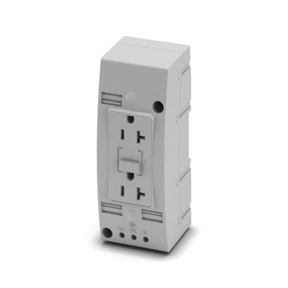 Phoenix Contact - Steckdose Reiheneinbau Doppelsteckdose EO-AB/UT/LED#1263627