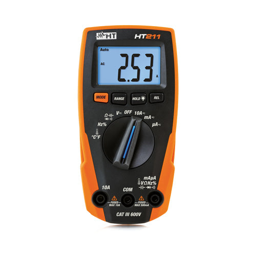 HT Instruments - Multimeter Kompakt Digitalmultimeter HT211 m.Temperaturmessfkt