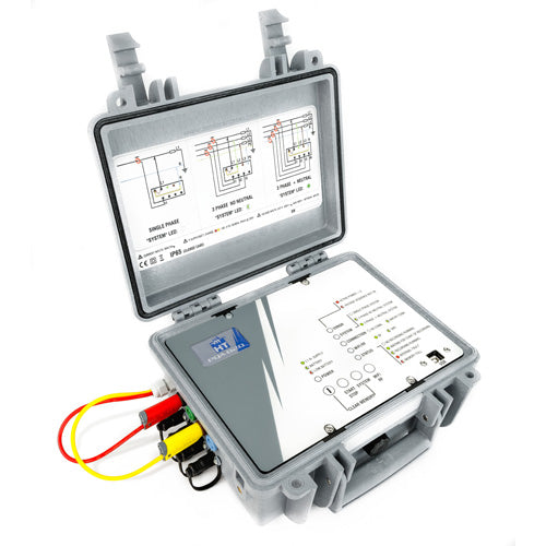 HT Instruments - Netz- und Leistungsanalysator 3-Phasen Datenlogger PQA820Ti inkl. iPAD Mini