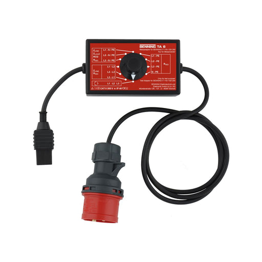 Benning - Adapter für Prüf- und Messgeräte Messadapter TA 6 16 A CEE 5-polig