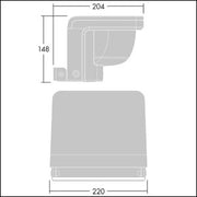 Thorn - Decken-/Wandleuchte LED-Wandstrahler RAA L 1L50 #96631721 3000K