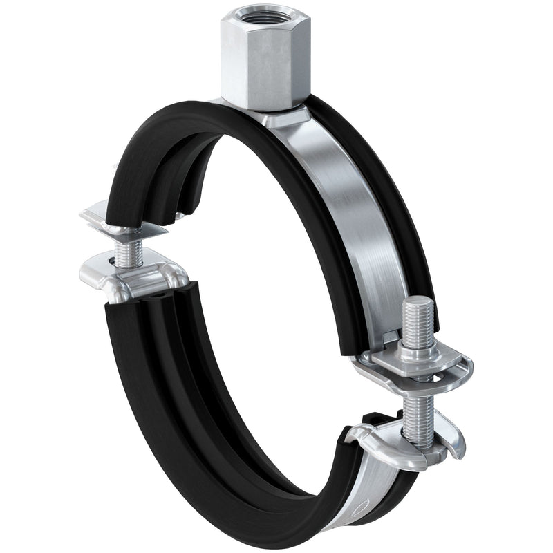 Fischer Deutschl - Zweiteiliger Bügel, rund Universal Rohrschelle FRS-L 31-37 − 25 Stück