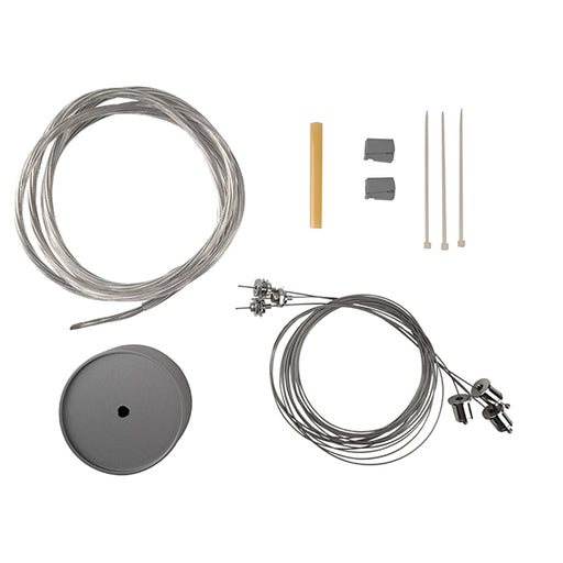 LTS Licht&Leuchten - Mechanisches Zubehör/Ersatzteile für Leuchten Einspeisung/Drahtseil L 83/1500 DIM ws 3-f. 1.5m/5-adrig ws