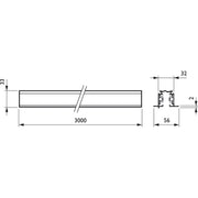 Philips Lighting - Stromschiene 3-Phasen-Stromschiene RBS750 #06544000 RBS750 5C6 L3000 ALU