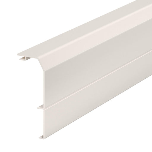 Rehau - Oberteil für Sockelleistenkanal RAUDUO Oberteil RD OT40105 cws 40/105 cws − 2 Meter