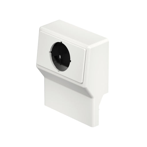 Rehau - Geräteträger für Sockelleistenkanal Gerätetank leer SL GTleer2050 rw rws m.Blende
