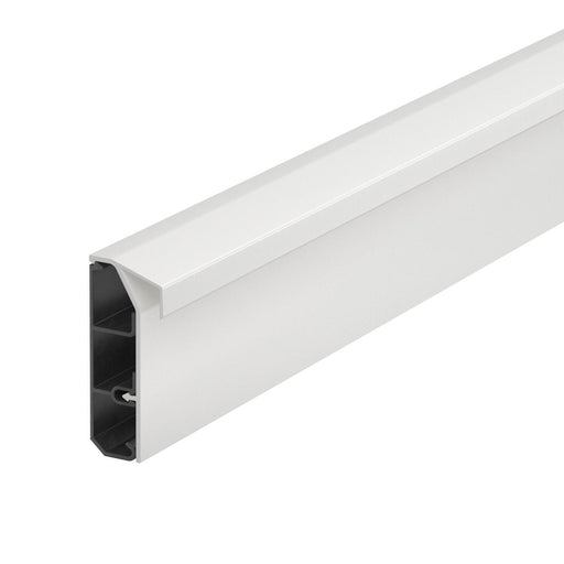 Rehau - Sockelleistenkanal komplett SL-T Kanal SLT 2070 rws 20/70 rws − 2 Meter