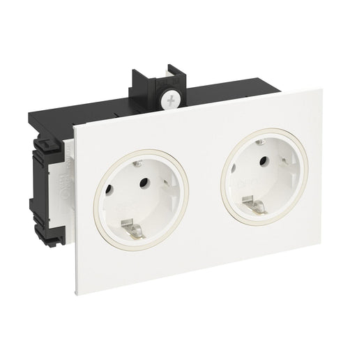 Rehau - Steckdose 2-fach BRK 2STD rws SIGNA IN rws