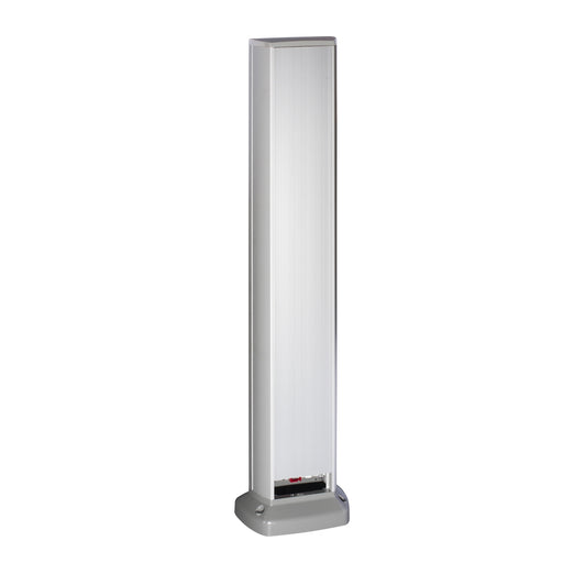 Schneider Electric - Installationssäule Bodensäule 1-seitig leer 5868321 Standfuß Aluminium