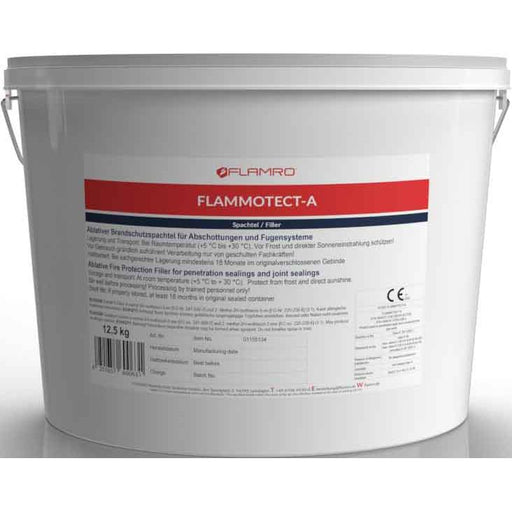 FLAMRO Brandschutz - Brandschutzbeschichtung/-bandage/-schaum/-dichtstoff Abl. Brandschutzbesch. 01155134 Spachtel 12,5kg