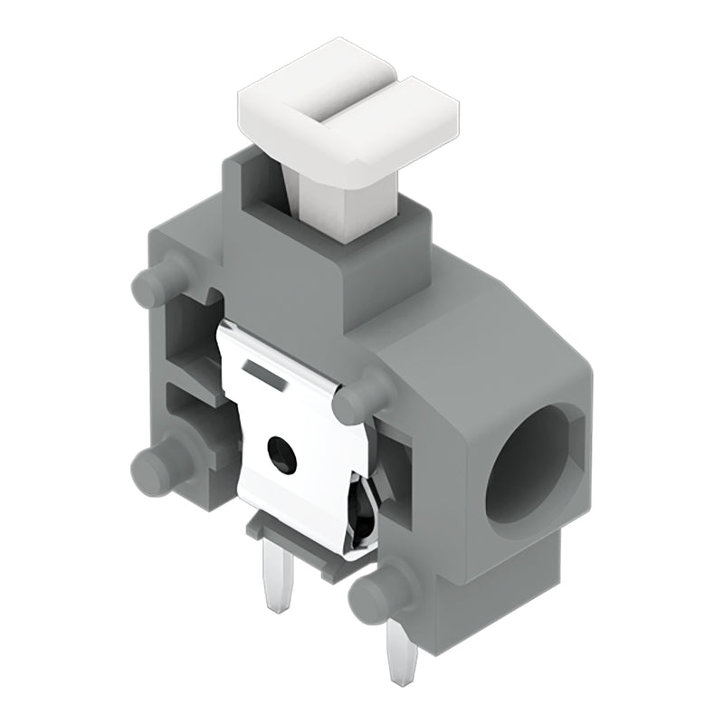 WAGO - Leiterplattenklemme Anreihbare Leiterplattenk. 235-749/331-000 Drücker,1,5mm²,vio − 100 Stück